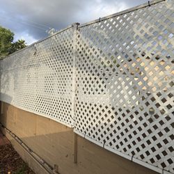 Whits Vinyl Lattice Panels