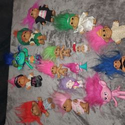 Lot Of Troll Dolls