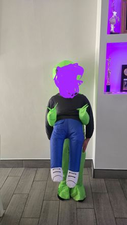 Kids Inflatable Alien Costume
