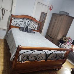 Bed frame And Mattress 