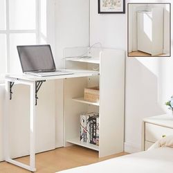 Fold out desk