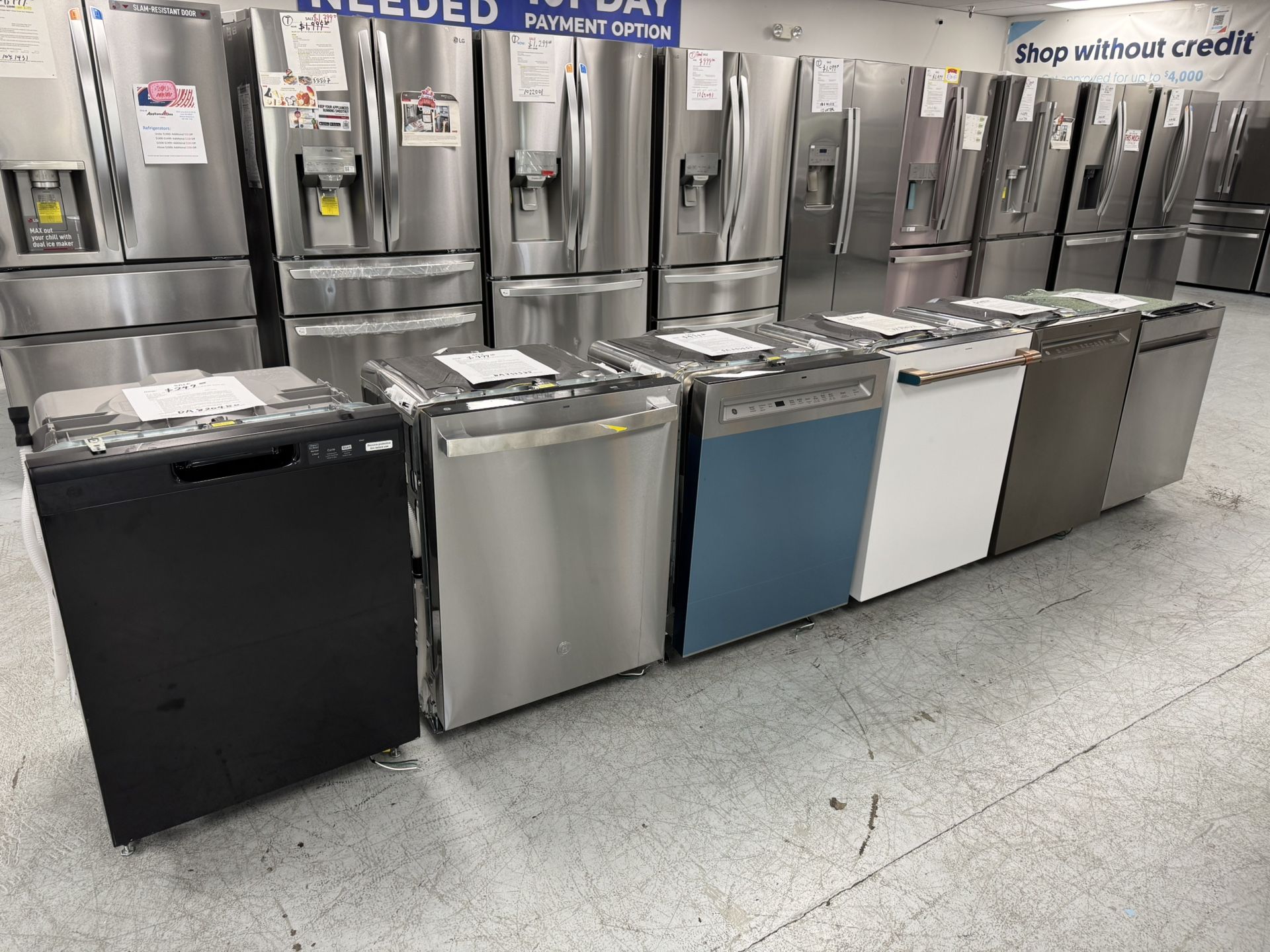 GE open Box Dishwashers $249-$799