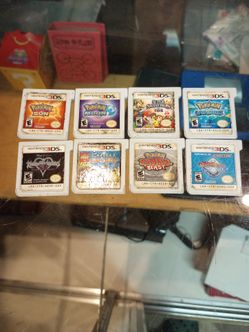 Nintendo 3ds games all for 100$