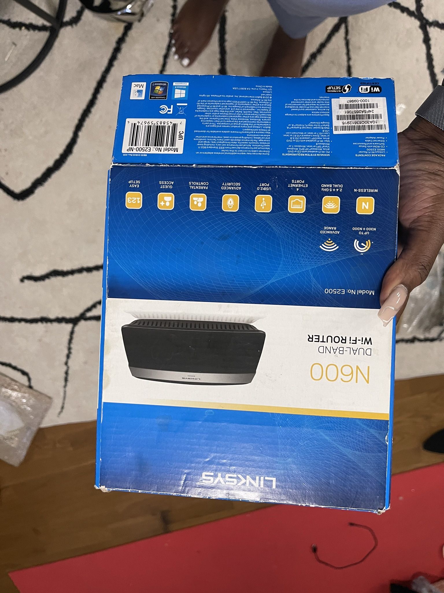 Linksys N600 WiFi Router