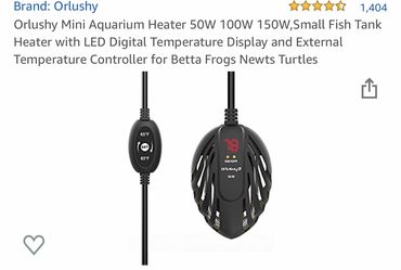 Orlushy fish tank heather