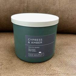 Cypress & Amber 3-Wick Candle