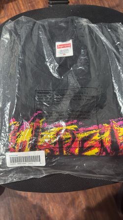 Supreme Scratch Tee Black 