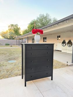Black dresser