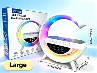 LED Wireless Charging Speaker (Large)