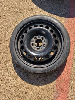 Spare donut tire 5×108