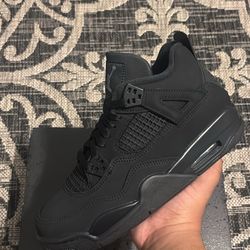 Air Jordan 4 “ Black Cat” 7y And 6y Brand new