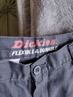 Dickies cargo work pants black
