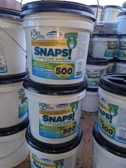 Snaps Cloth Like Wipes