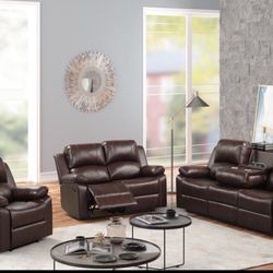 Recliner Living Room new in box 3PC  , Delivery Available same day 