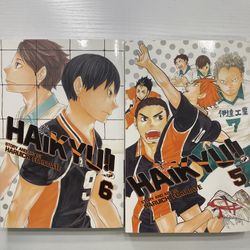 Haikyuu Manga Volume 5 + 6
