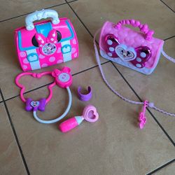 Minnie Mouse Purse And Doctor Kit