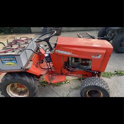 Case Ingersoll 222 + go-kart (currently hooked together)