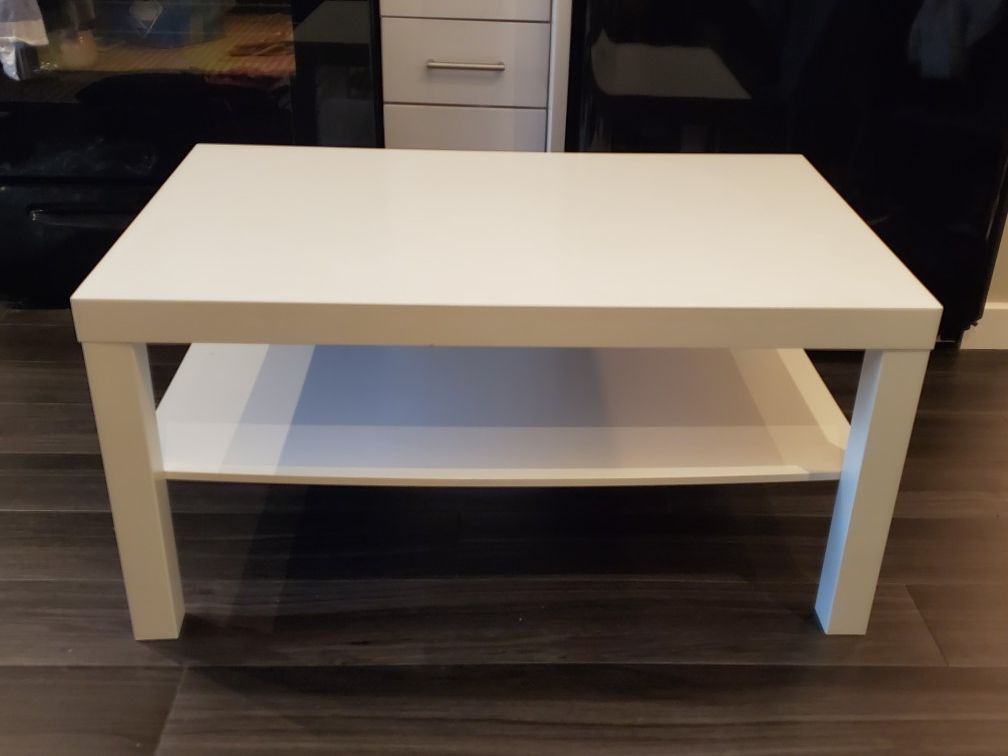 White Ikea Coffee Table