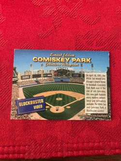 Comiskey Park Hologram card