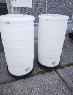 Water Canisters on Casters