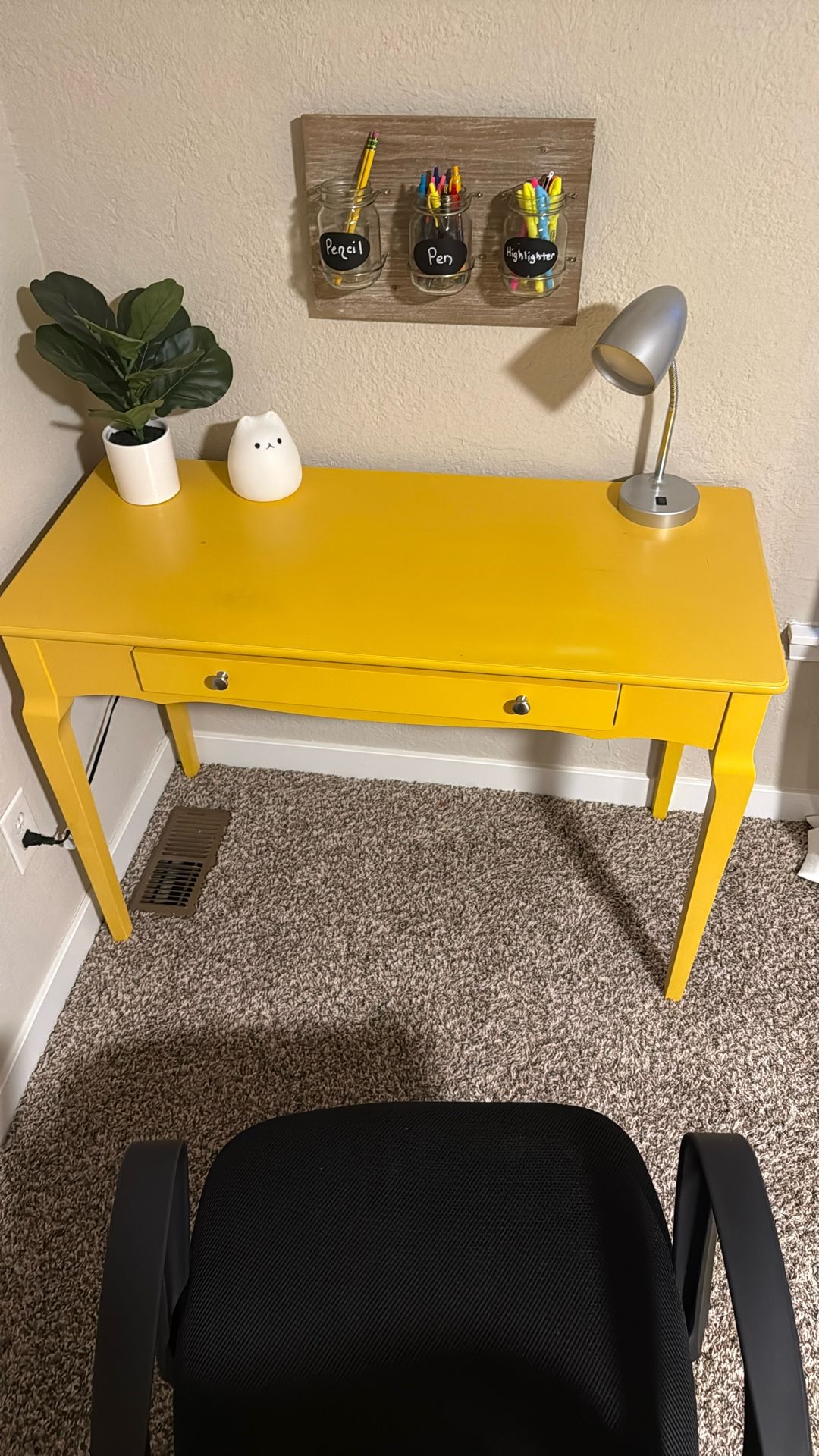 Yellow Desk