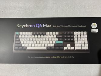 Keychron Q6 Max Wireless Custom Mechanical Keyboard