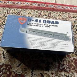 Nady 401x Quad 4-channel Wireless Microp