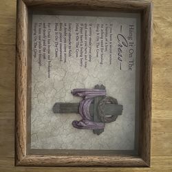 Wall Decor - Hang it on the Cross 8.5x10.5