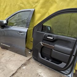 GMC Sierra Doors with panels & mirrors