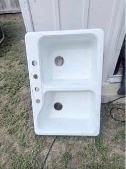 Vintage Cast Iron Sink