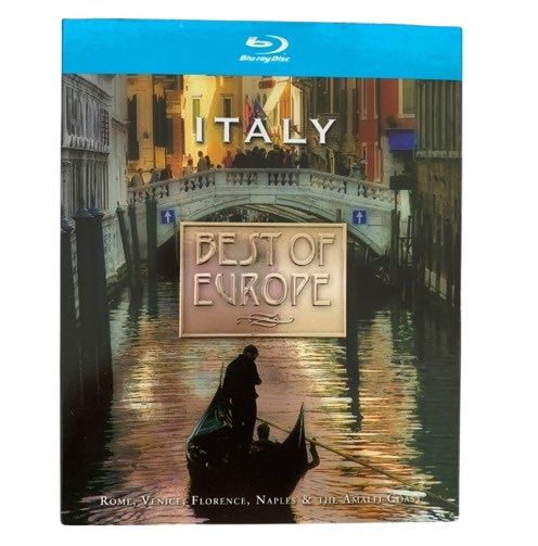 BEST OF EUROPE - ITALY Blu-ray Disc Travel Genre Hosted By Rudy Maxa NWOT Sealed