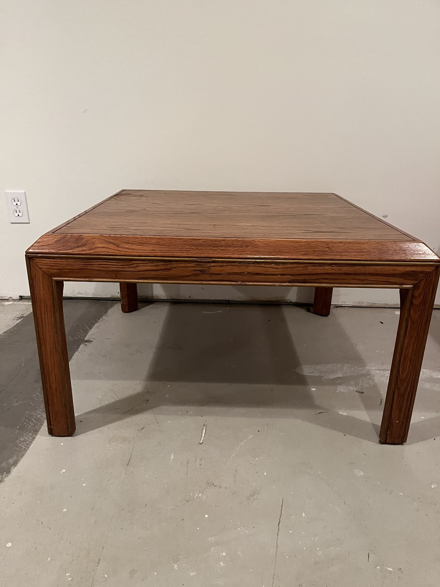Wood End Table