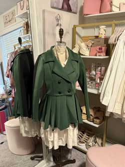 Green And Black Blazer