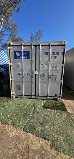 20FT SEA CONTAINER STORAGE SHED