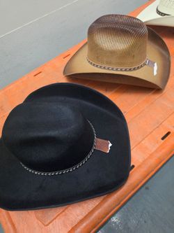 Cowboy hats  $15 each