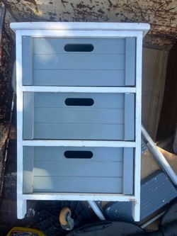 Small three drawer