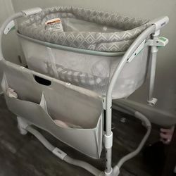 Baby Crib And Baby Bouncer