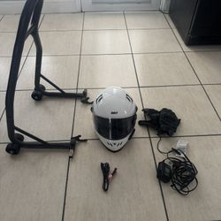 Motorcycle Helmet +accessories  