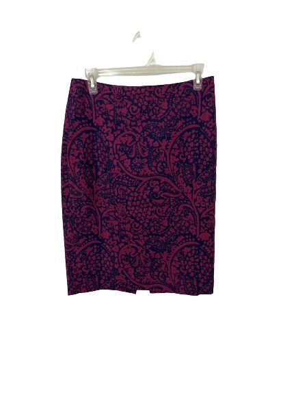 Ann Taylor Woman’s Pencil Skirt Purple, Sz 4