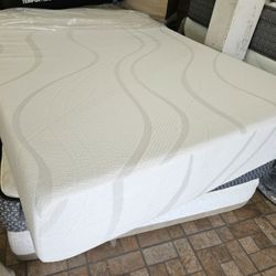 Mattress And Box Spring Queen Size 