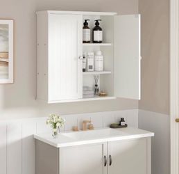 Over the Toilet Wall Mounted  Cabinet - DG2108 (We Have 2 Available - Price is Per Cabinet)HN