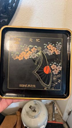 Original Japanese ww2 serving tray from train car