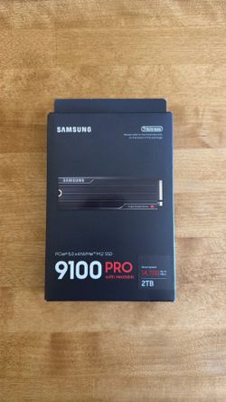 Samsung 9100 Pro with Heatsink - 2TB (Unopened)