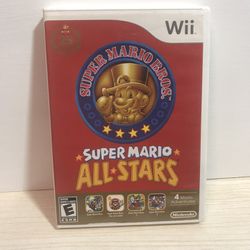 Wii Super Mario All Star 💫 Game 