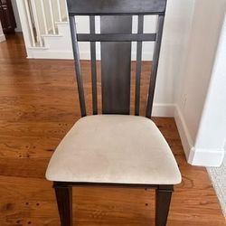Dining chairs - solid wood - set of 4