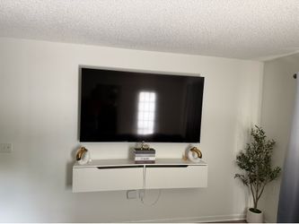 Floating tv stand
