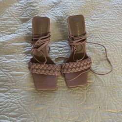 Lace - Up  Heels 