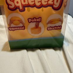 Sunny Days Squeezy cheese block squishy