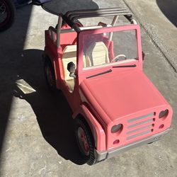 American girl jeep for 18” doll