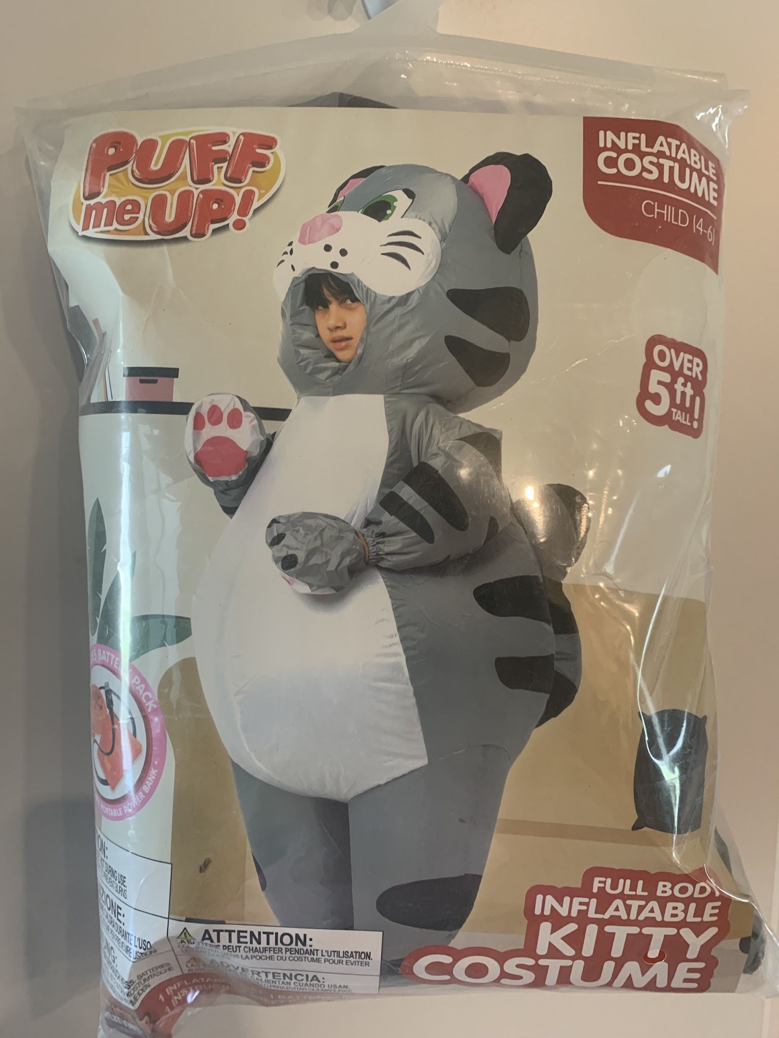 Cat Costume Inflatable - Kids